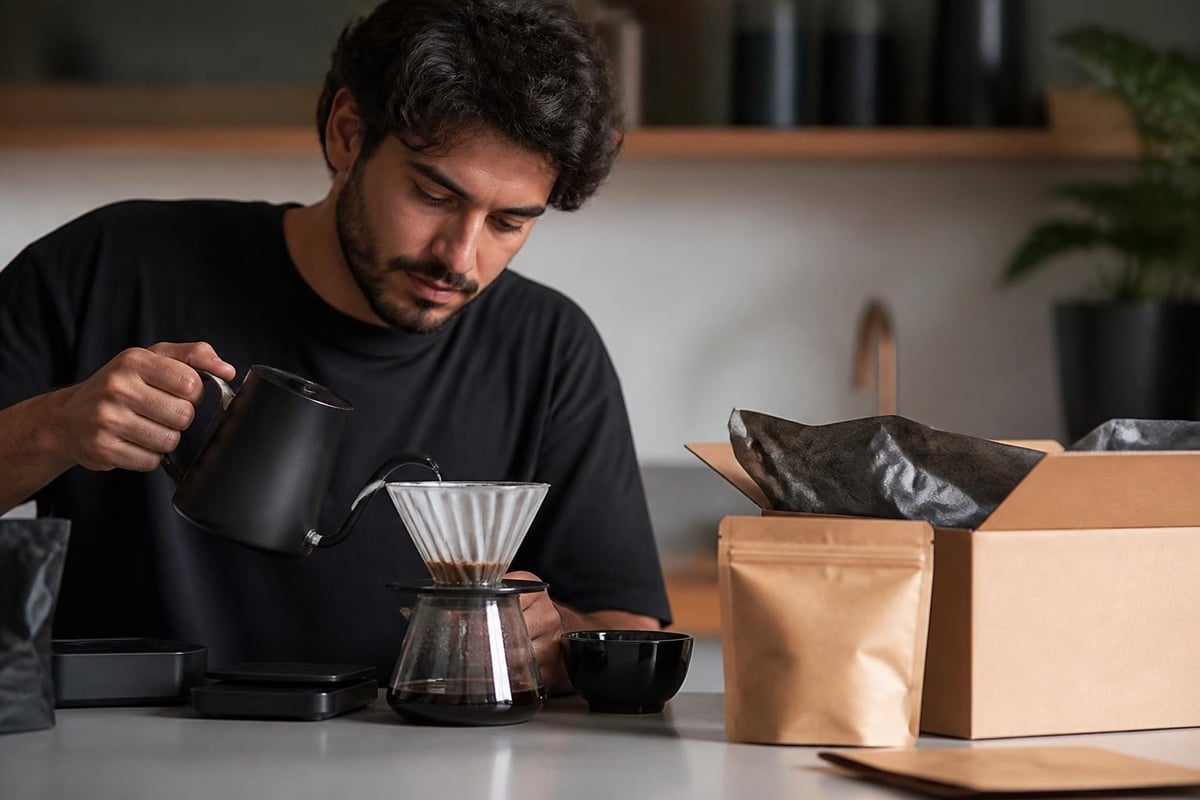 Coffee ritual elements