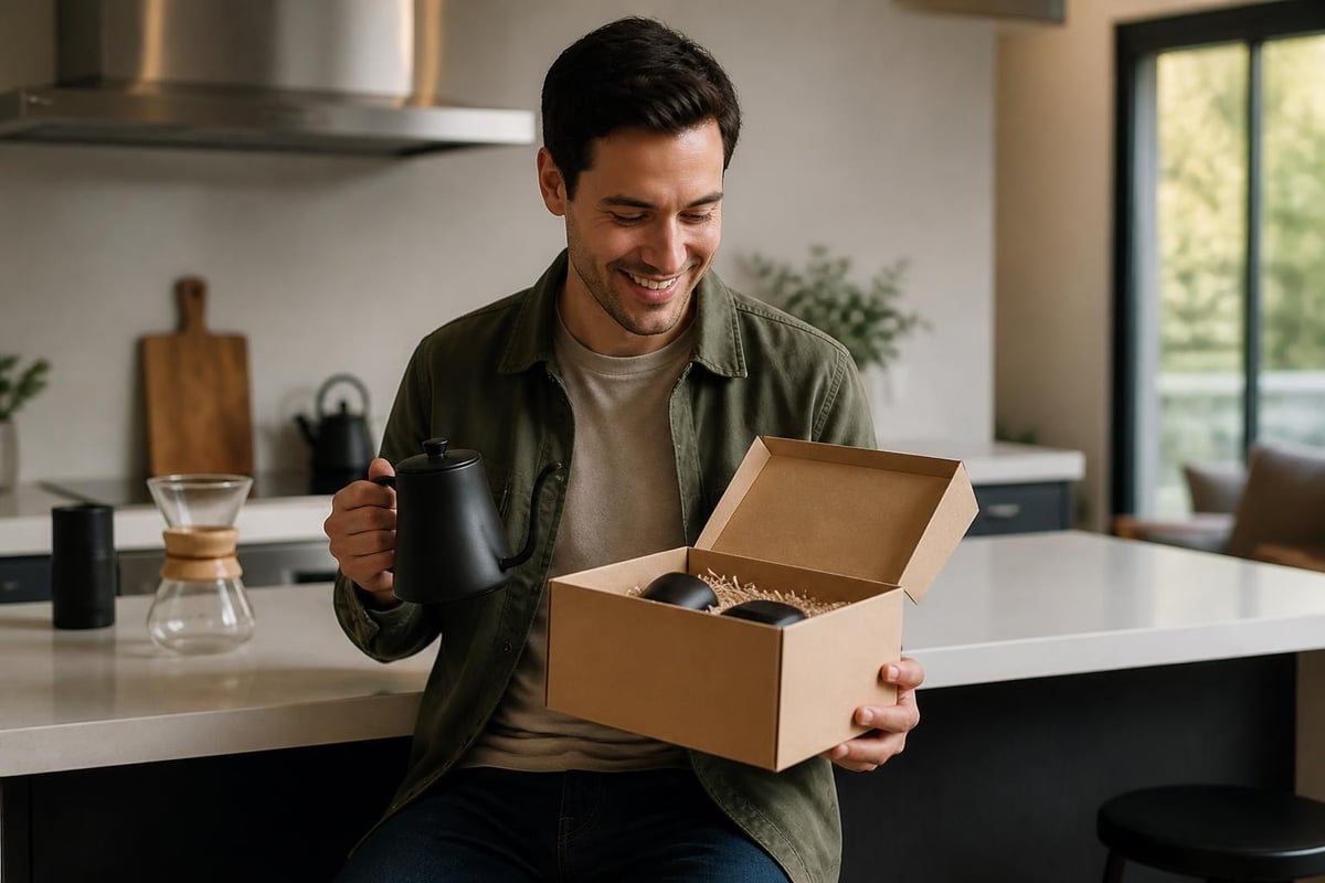 Coffee gift personalization