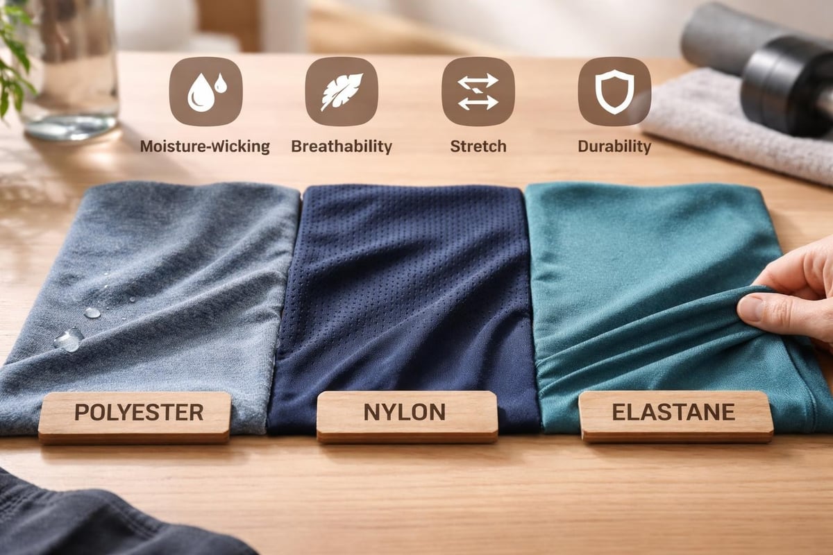 Fabric technology comparison for activewear