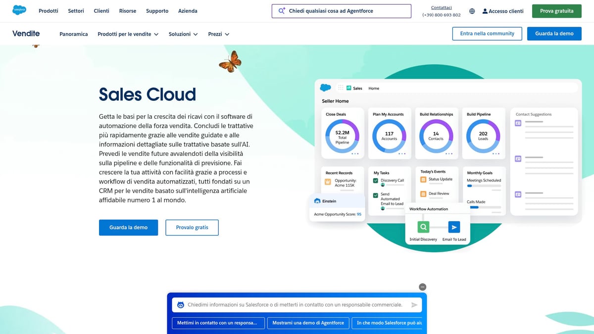 7 Soluzioni Innovative Di CRM Per Agenzie Digitali Nel 2025 8 7 Soluzioni Innovative Di CRM Per Agenzie Digitali Nel 2025 - Salesforce Sales Cloud