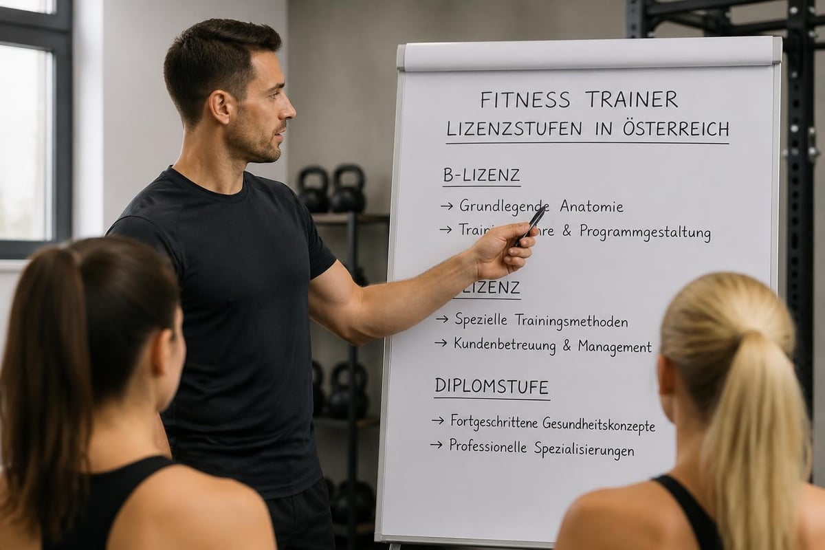 Fitnesstrainer Lizenzstufen