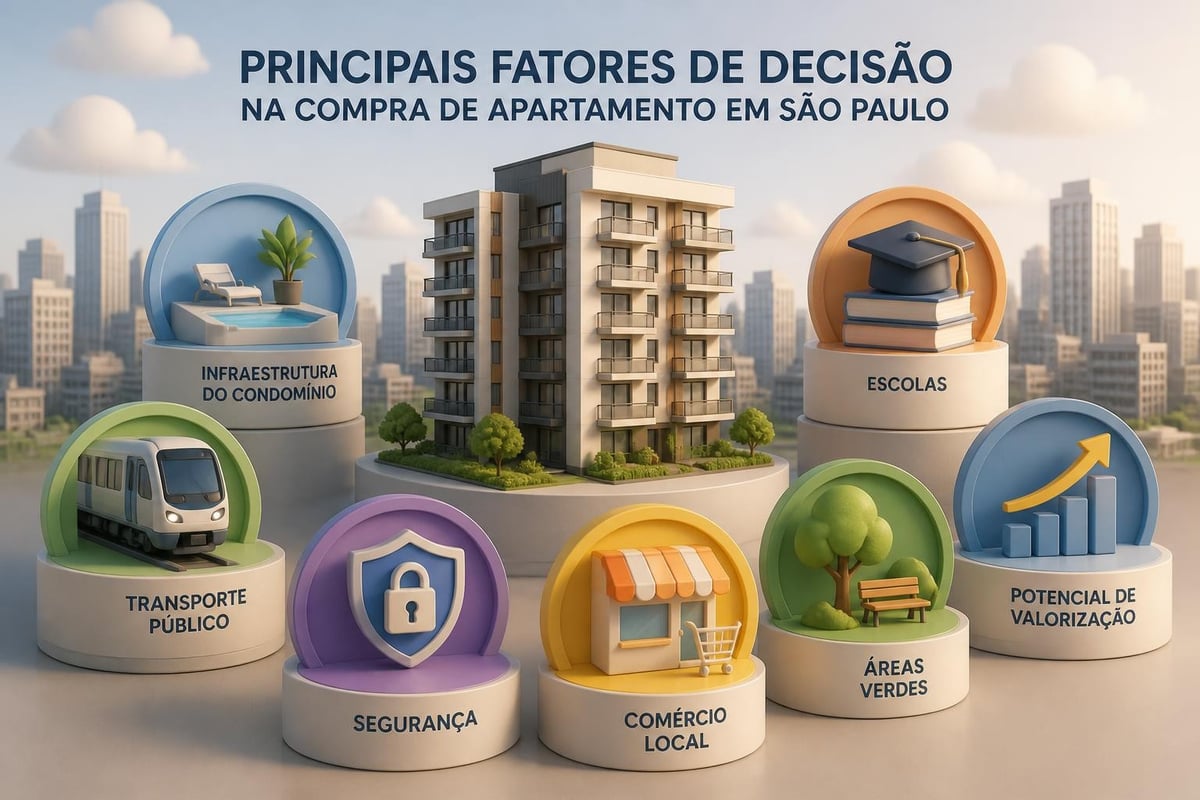Critérios para escolher apartamento