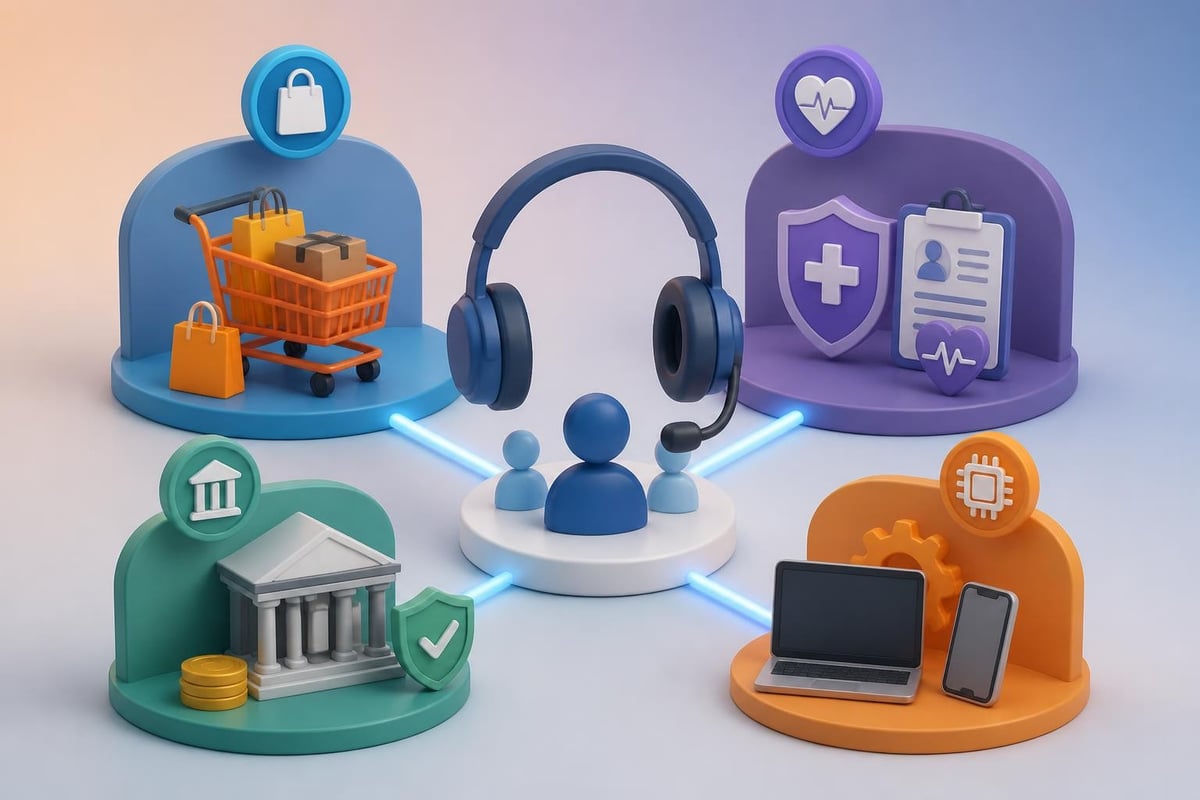 Industry-specific contact center requirements