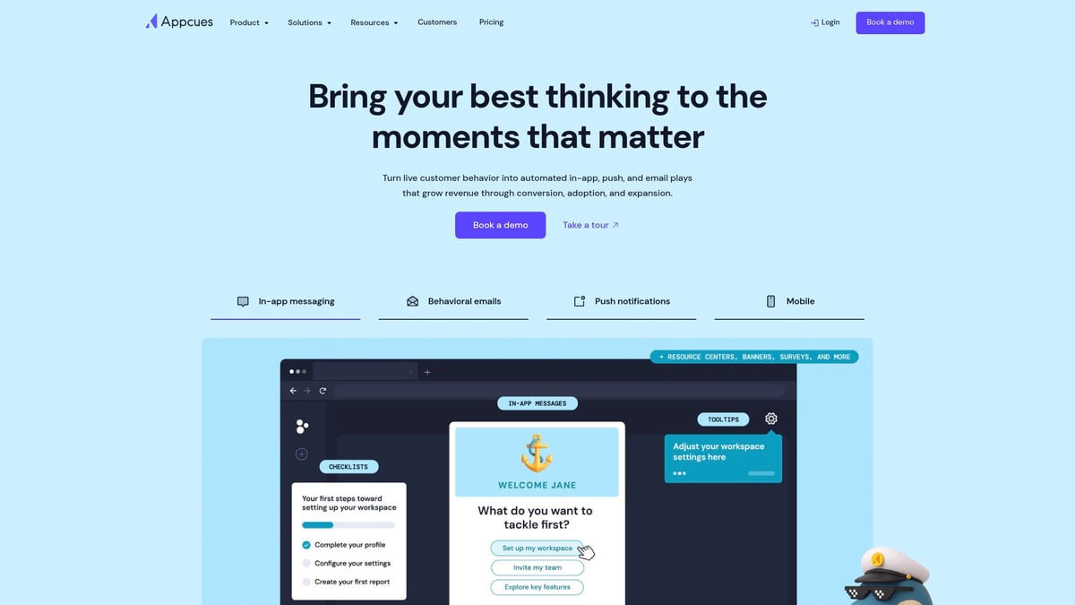 9 Inspiring SaaS Product Website Examples to Boost Conversions 2026 - Appcues