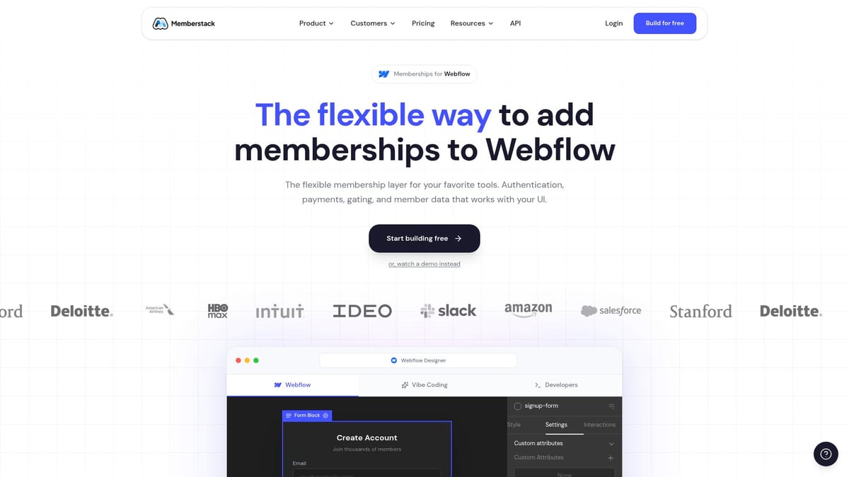 9 Inspiring SaaS Product Website Examples to Boost Conversions 2026 - Memberstack