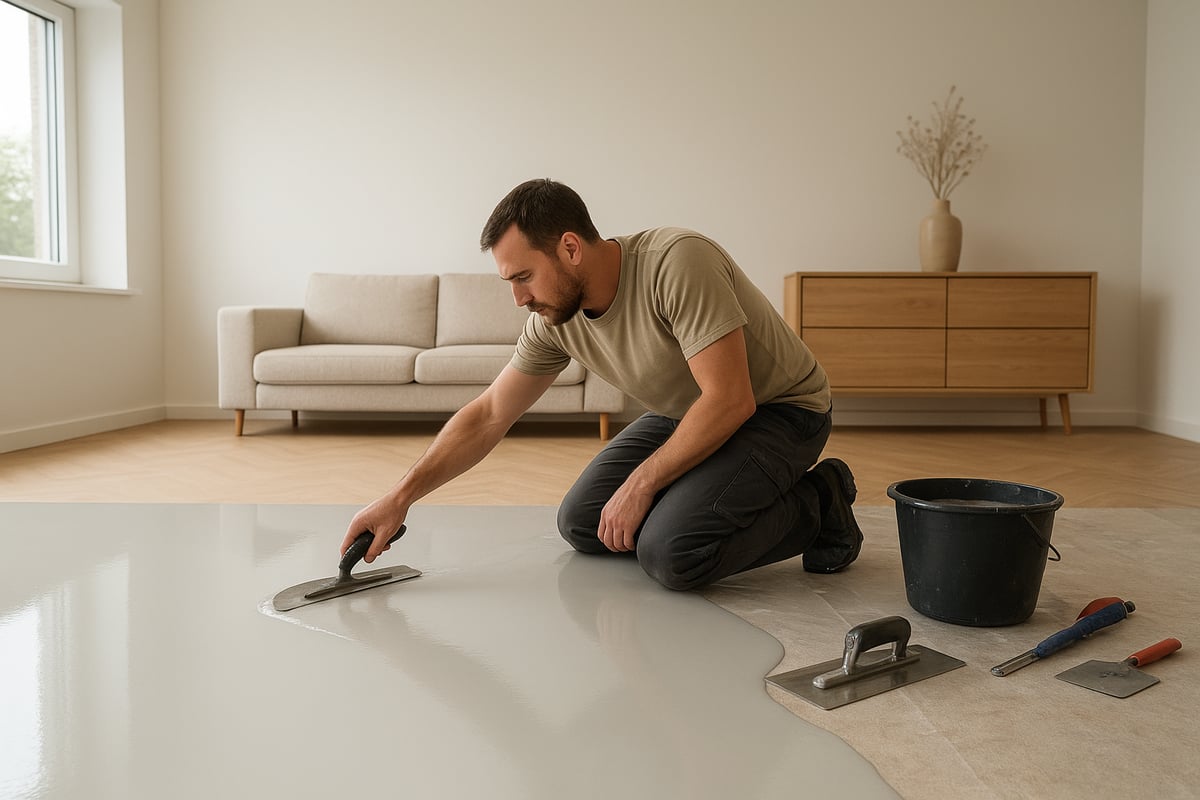 Stappenplan: Zo Wordt de PU Gietvloer Geplaatst