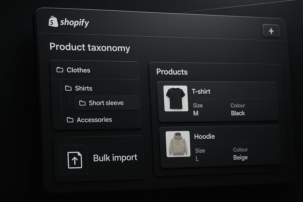 Implementing Shopify Product Taxonomy: Step-by-Step Guide