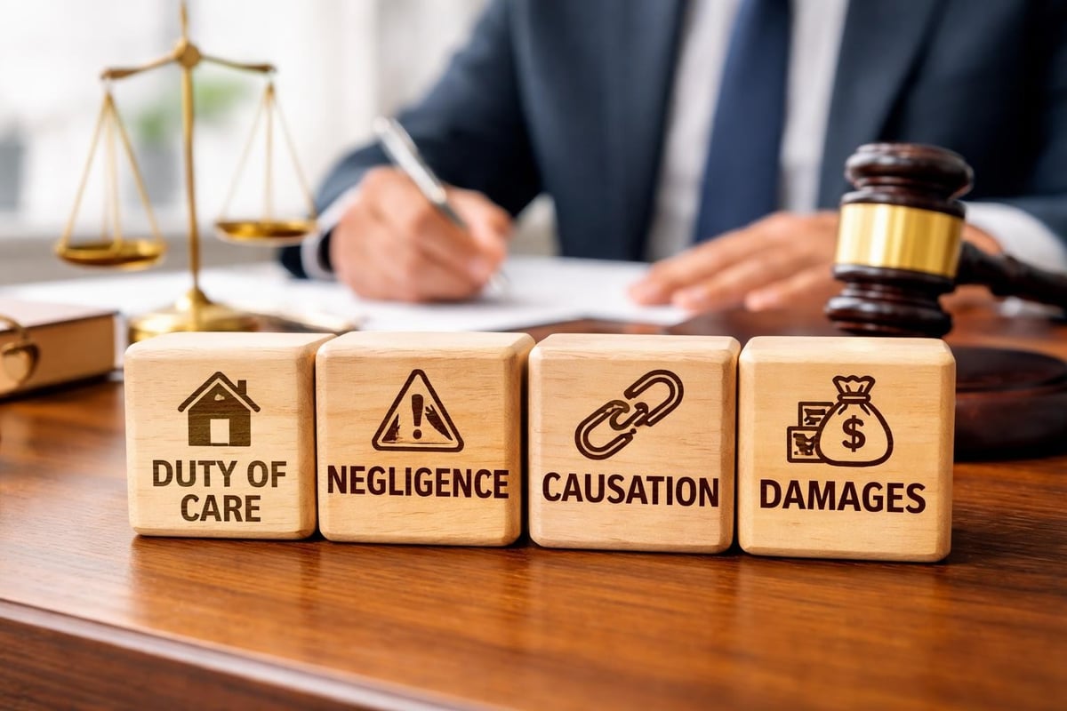 Elements of premises liability