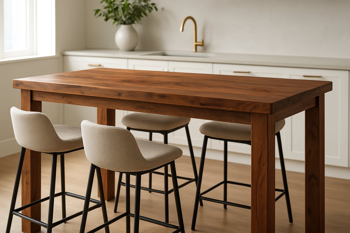 9 Best Solid Wood Counter Height Table Picks for 2025