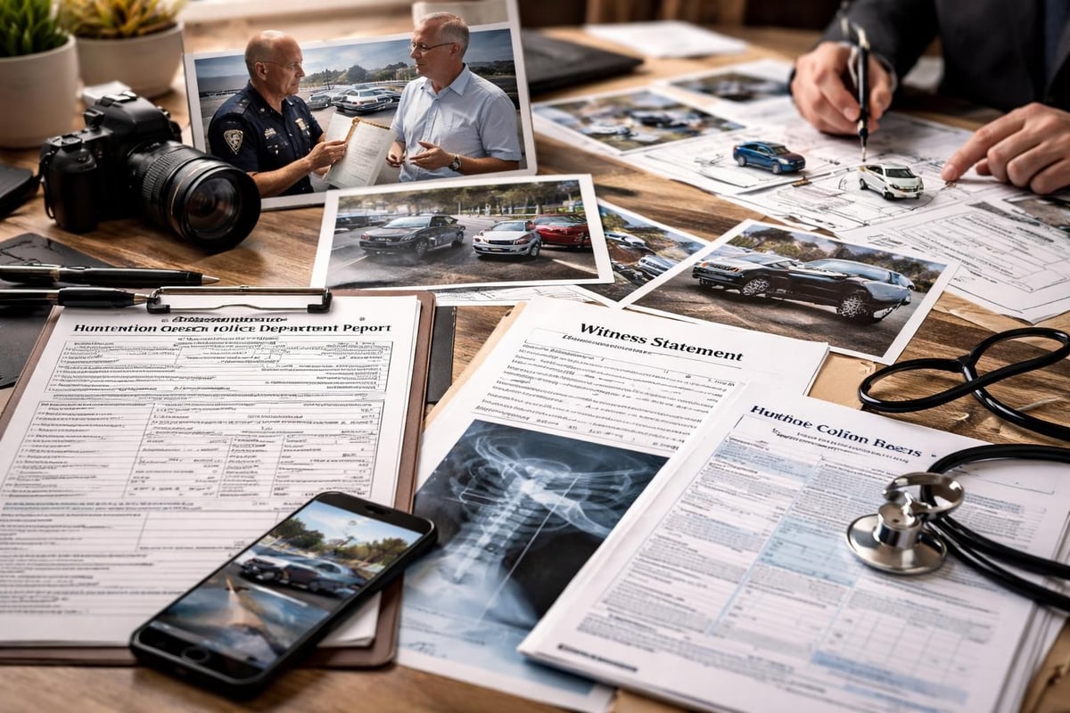Car accident investigation process