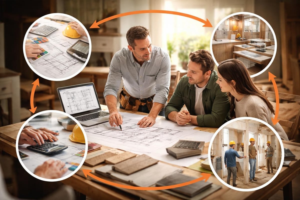 Design-build process flow