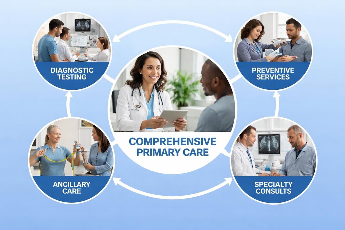 Integrated primary care services