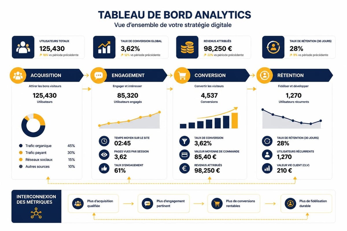 Dashboard analytics digital adgency