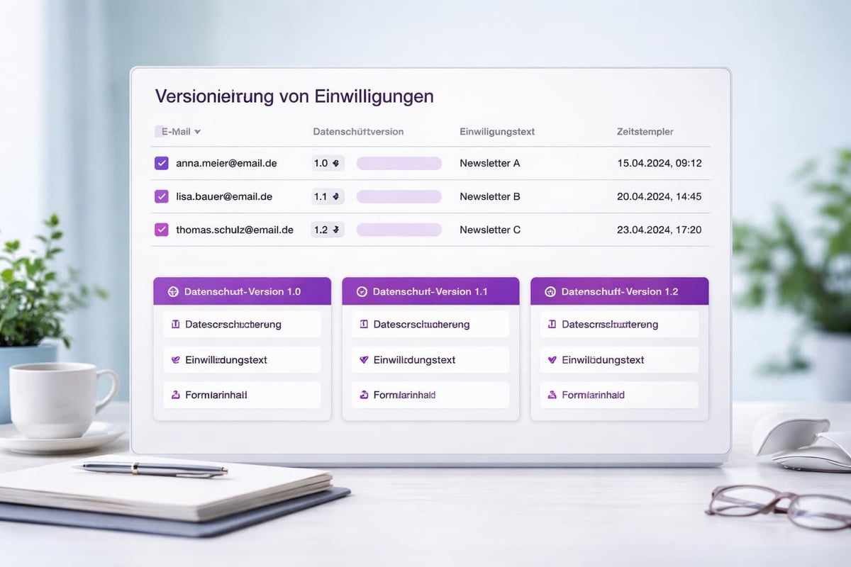 Versionierung der Texte