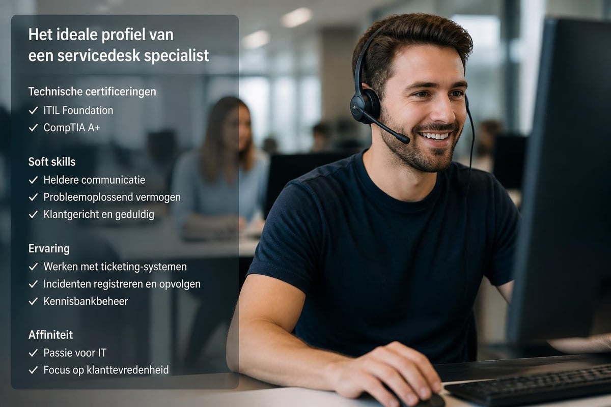 Servicedesk specialist profiel