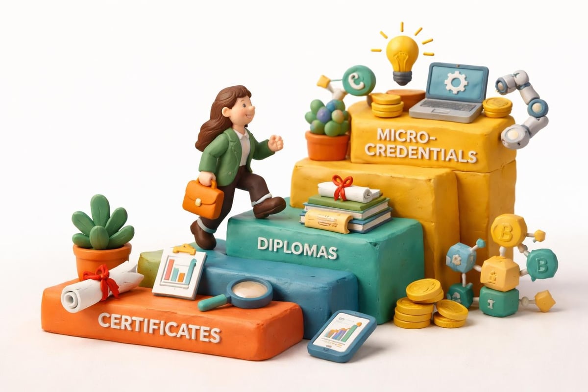 Career progression through flexible learning