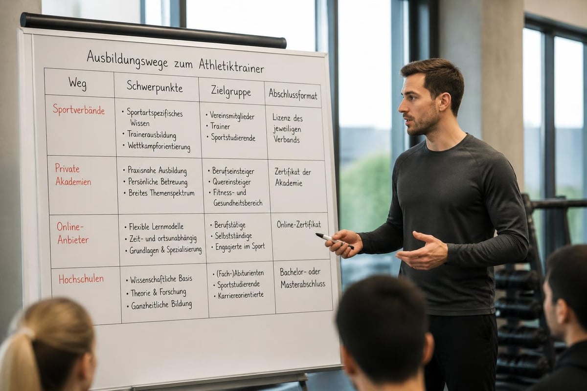 Ausbildungswege Athletiktrainer