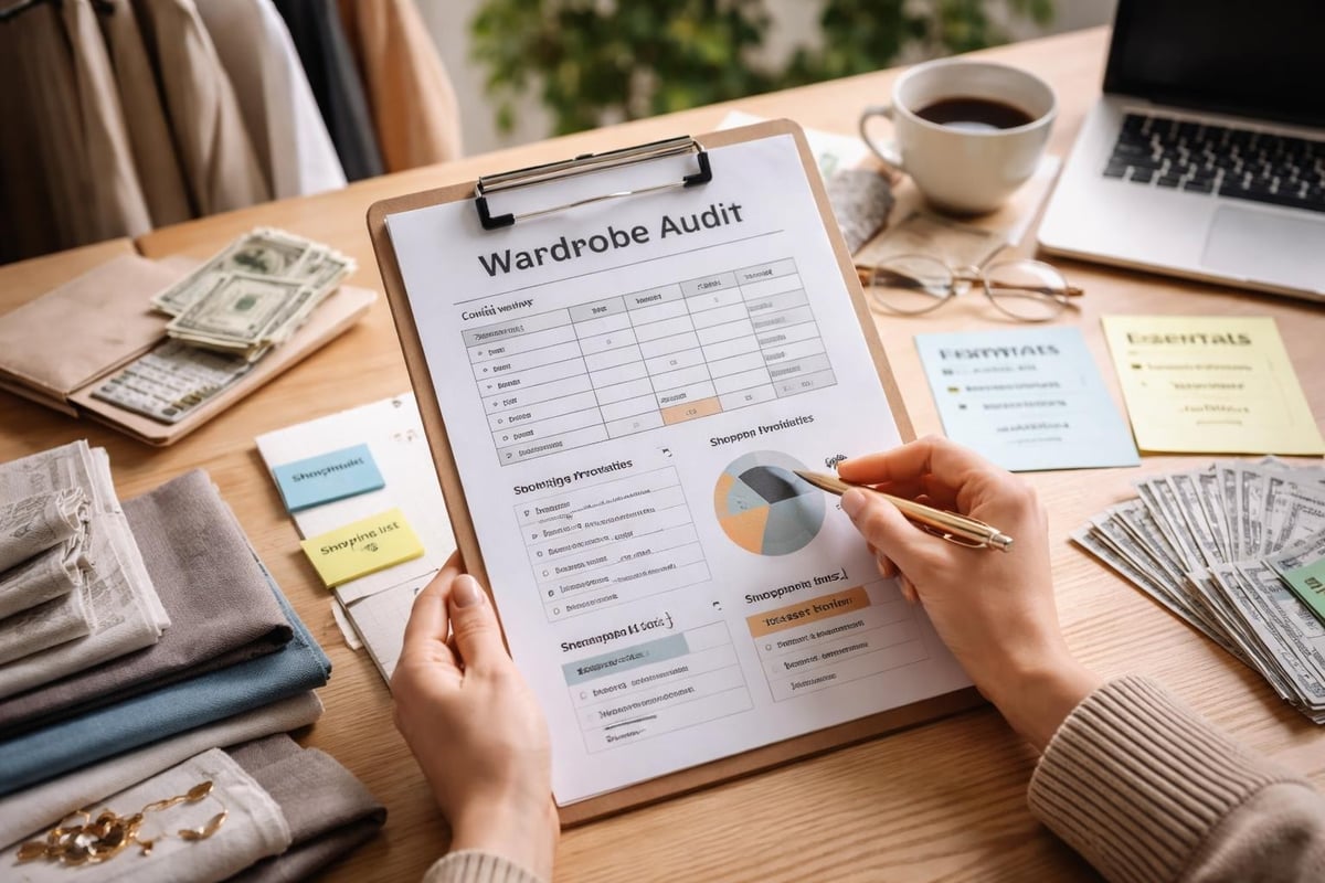 Strategic wardrobe planning worksheet