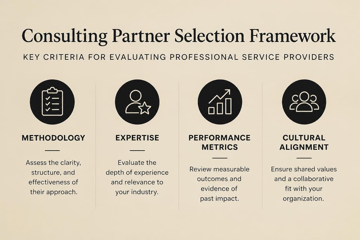 Consulting services evaluation
