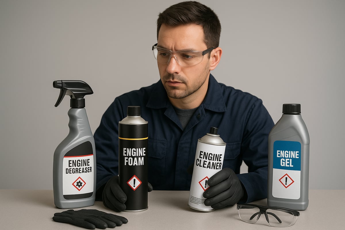 Critérios para Escolher o Melhor Produto para Limpar Motor