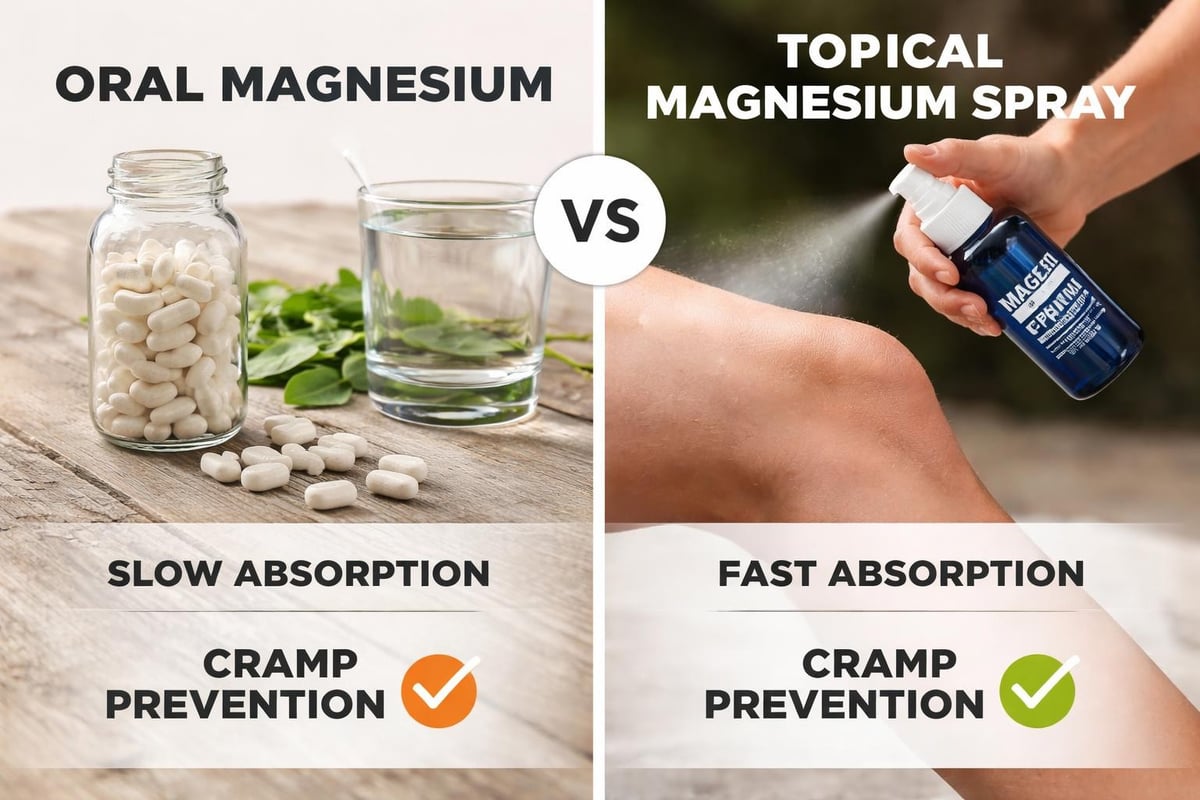 Research findings on magnesium for muscle cramps
