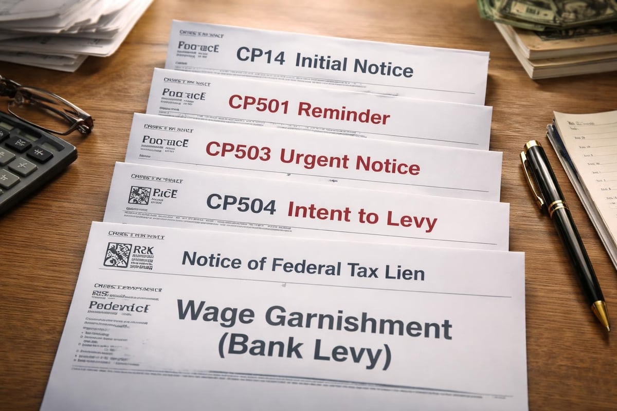IRS collection timeline
