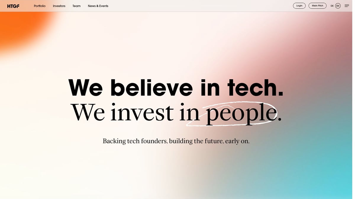 9 Innovative Startup Funds For Small Business In 2026 - High-Tech Gründerfonds (HTGF)