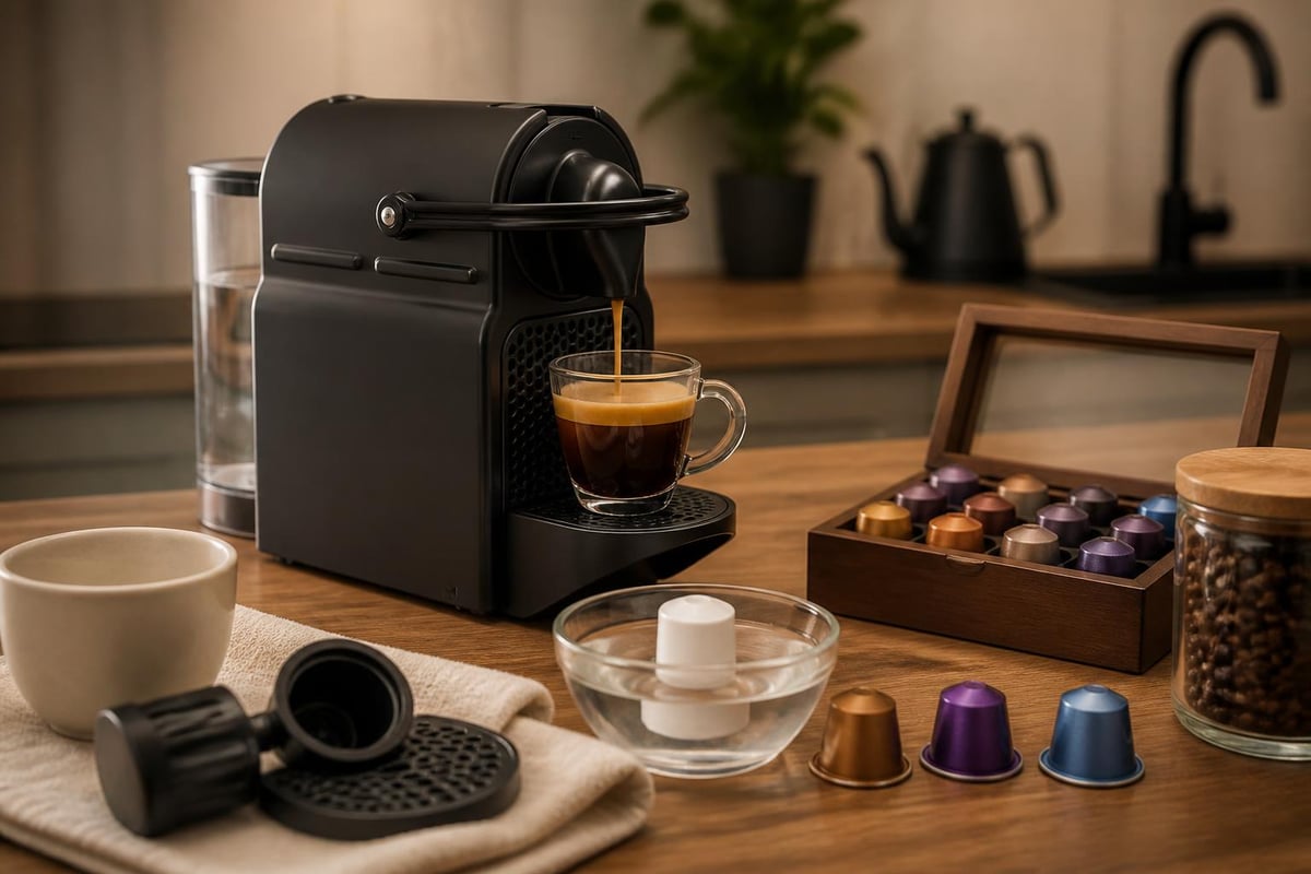 Optimisation extraction café capsule