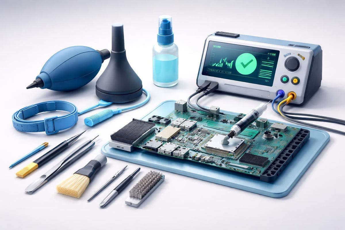 Professional console cleaning tools