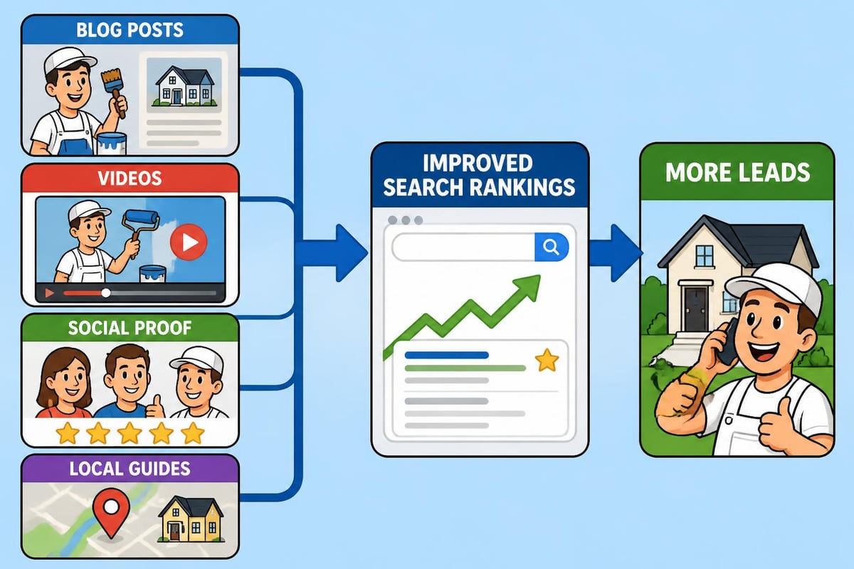 Content strategy for painting contractors