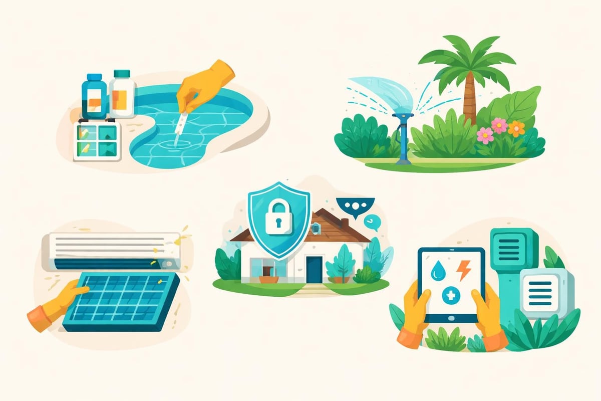 Villa maintenance checklist