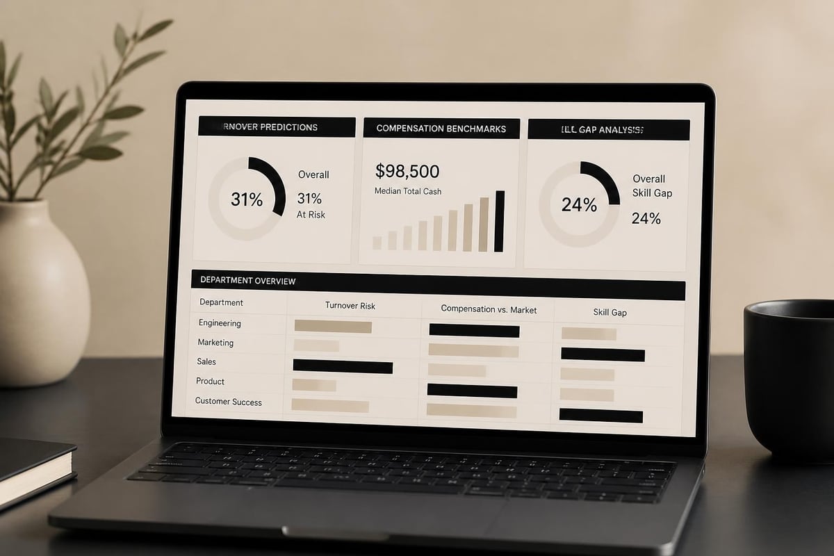 HR analytics dashboard