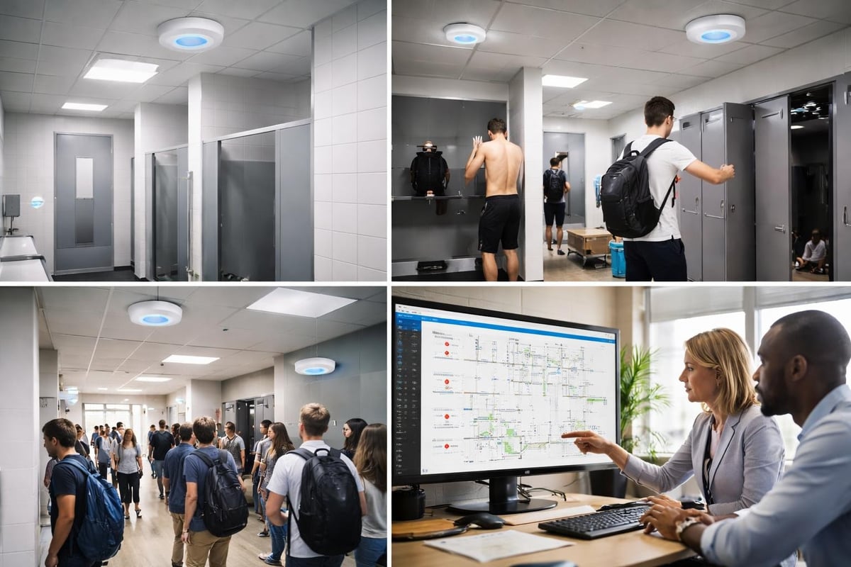 School vaping detection network