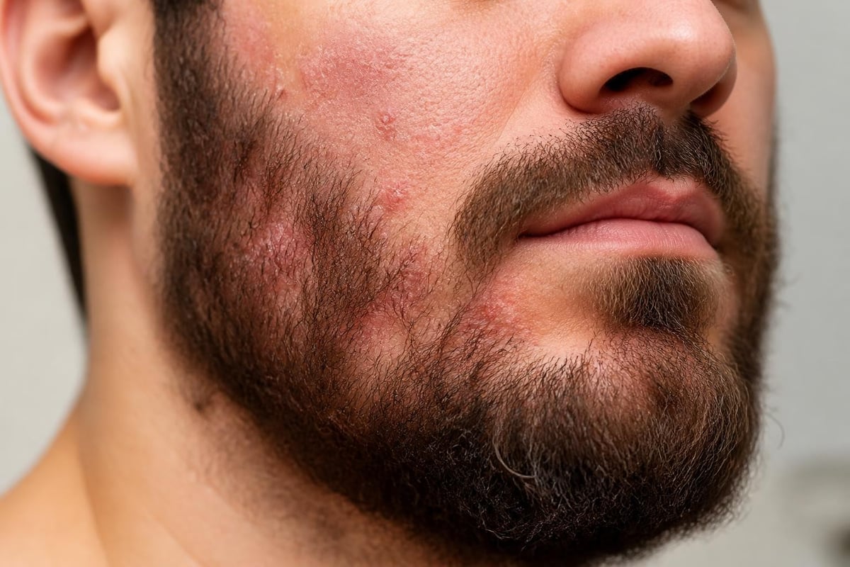 Beard inflammation causes