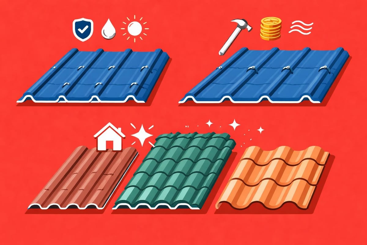 Metal roofing system comparison