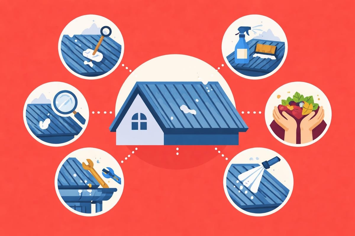 Metal roof maintenance schedule