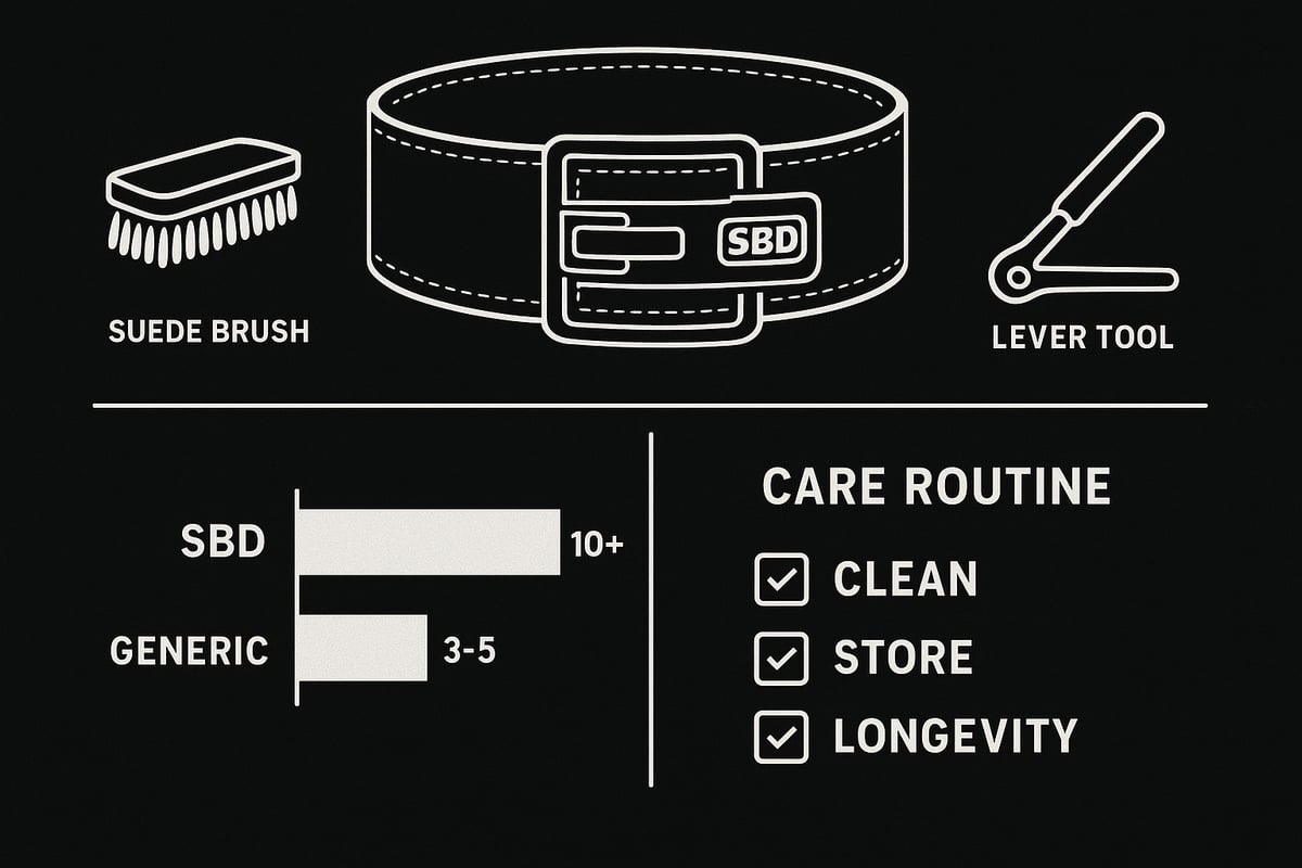 SBD Belt Maintenance & Longevity Tips