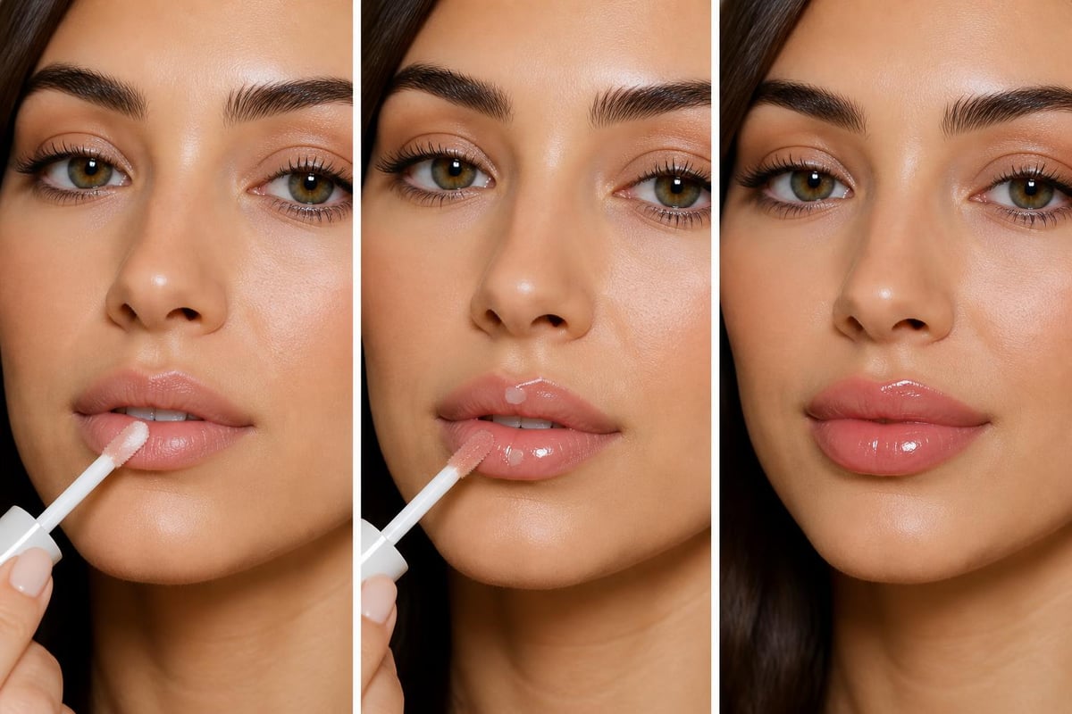 Lip oil application techniques