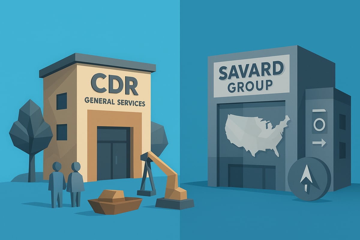 Company Backgrounds: CDR vs Savard Group