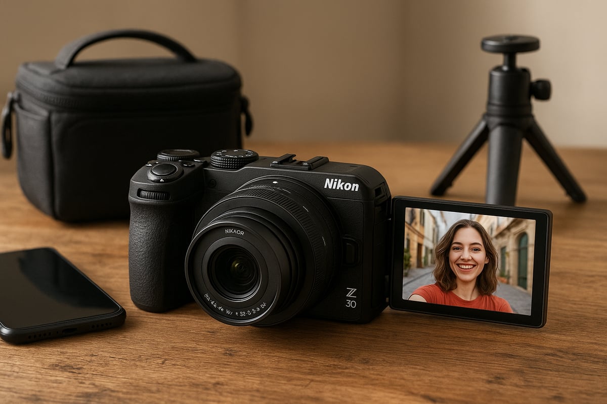 Nikon Z 30 design and ergonomics