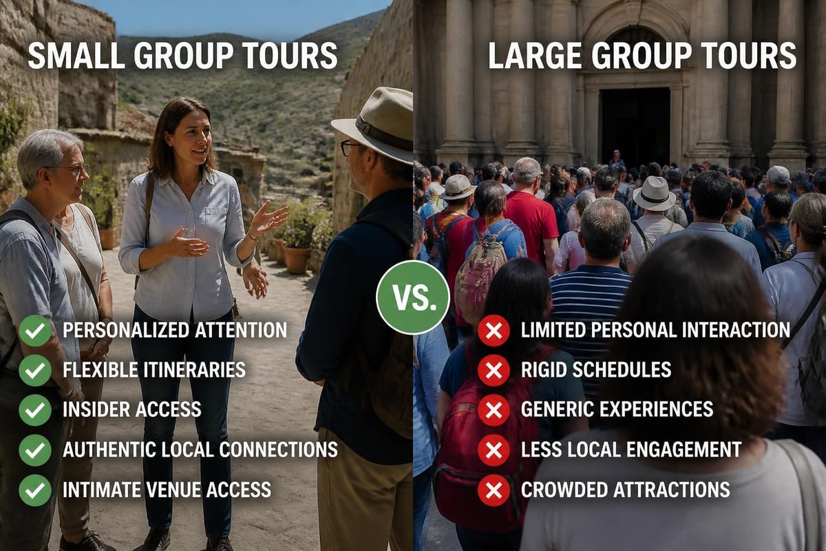 Benefits of small group travel