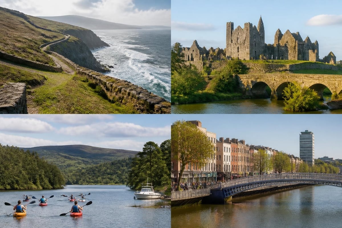 Irish regional touring zones
