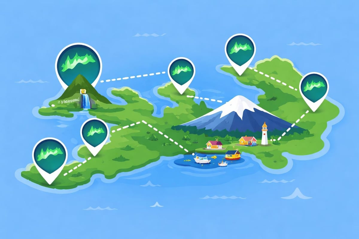 Northern lights viewing spots