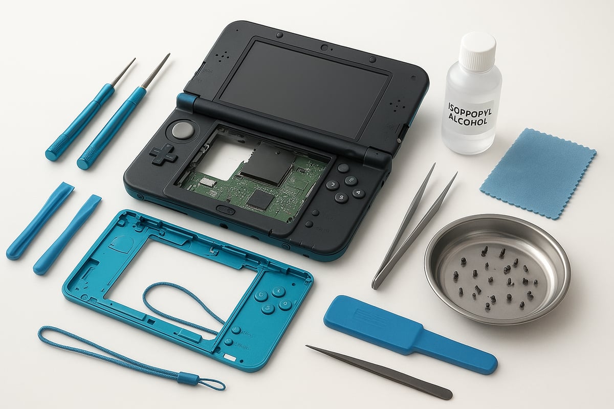 Essential Tools and Replacement Parts for 3DS Repairs