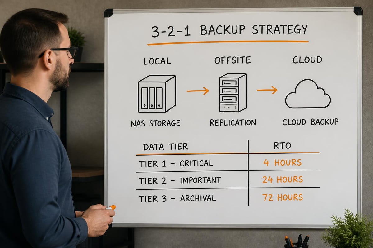 Backup workflow diagram