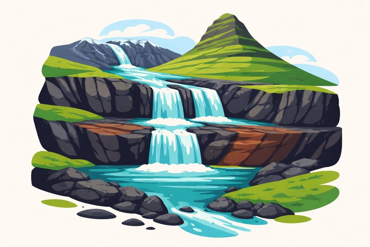 Kirkjufellsfoss geological formation