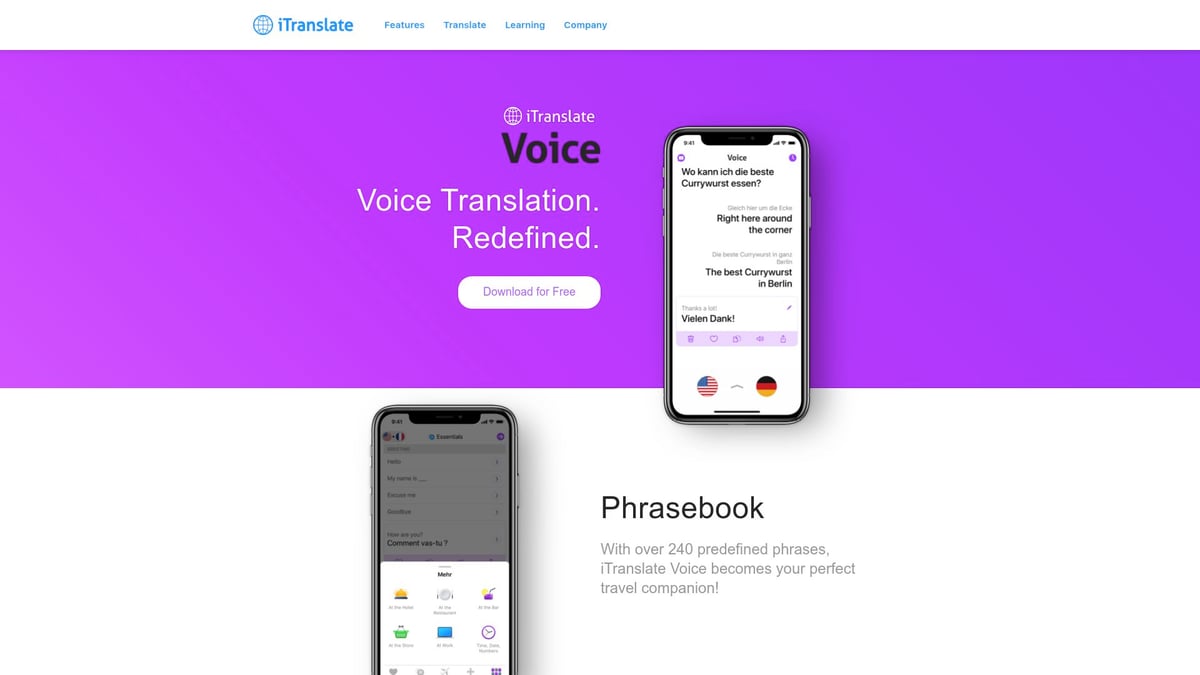 9 Essential Verbal Translate App Picks for 2025 - iTranslate Voice
