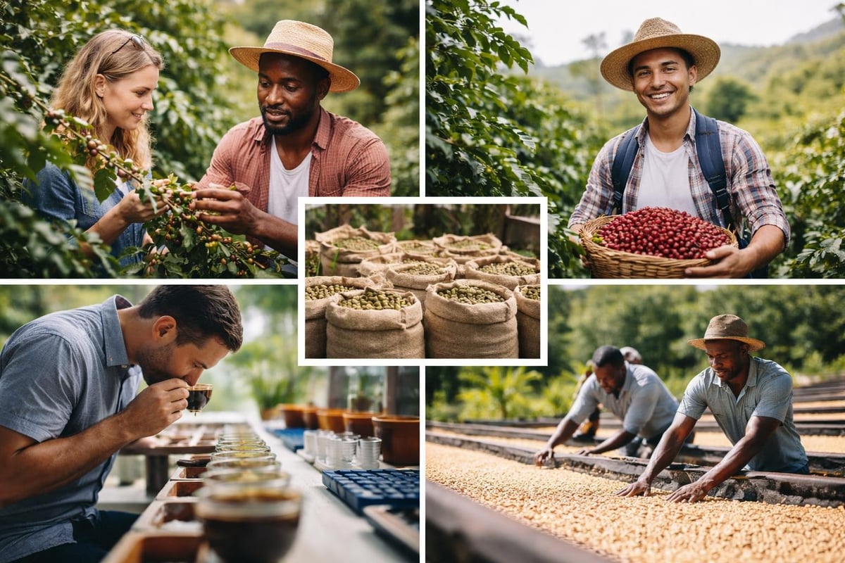 Coffee sourcing process