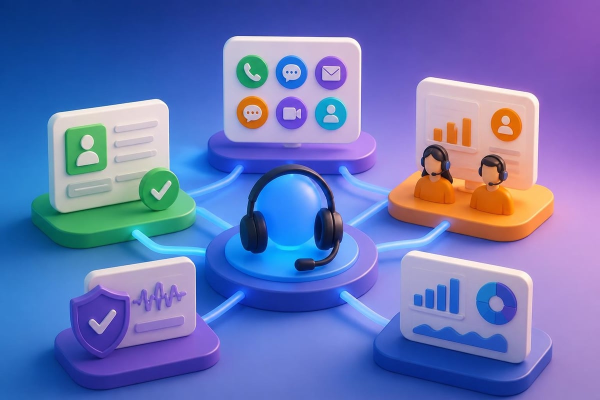 Call center technology stack