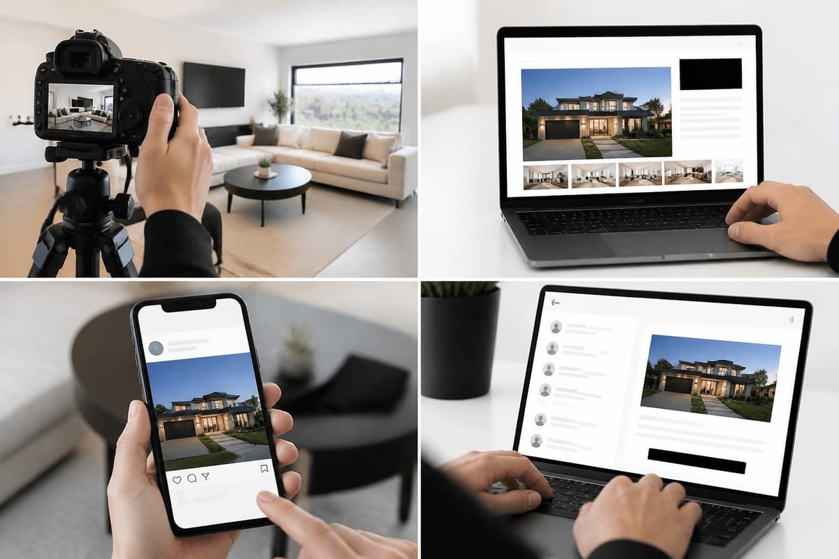 Multi-channel property marketing